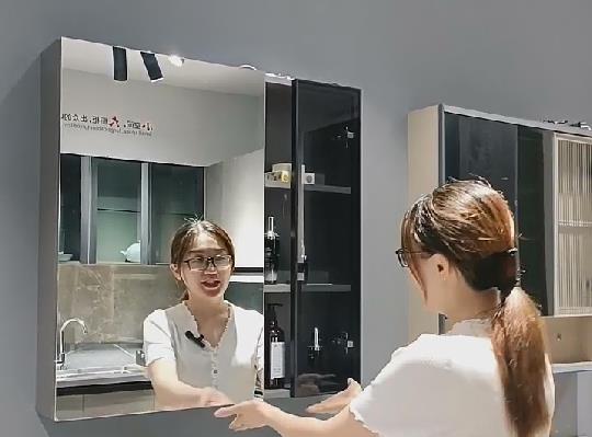 HOAA浴室柜:烤漆巖板無(wú)縫盆，美觀時(shí)尚！